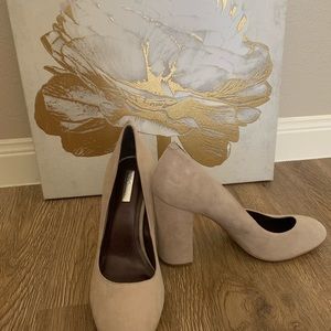 BCBG Generation suede heels